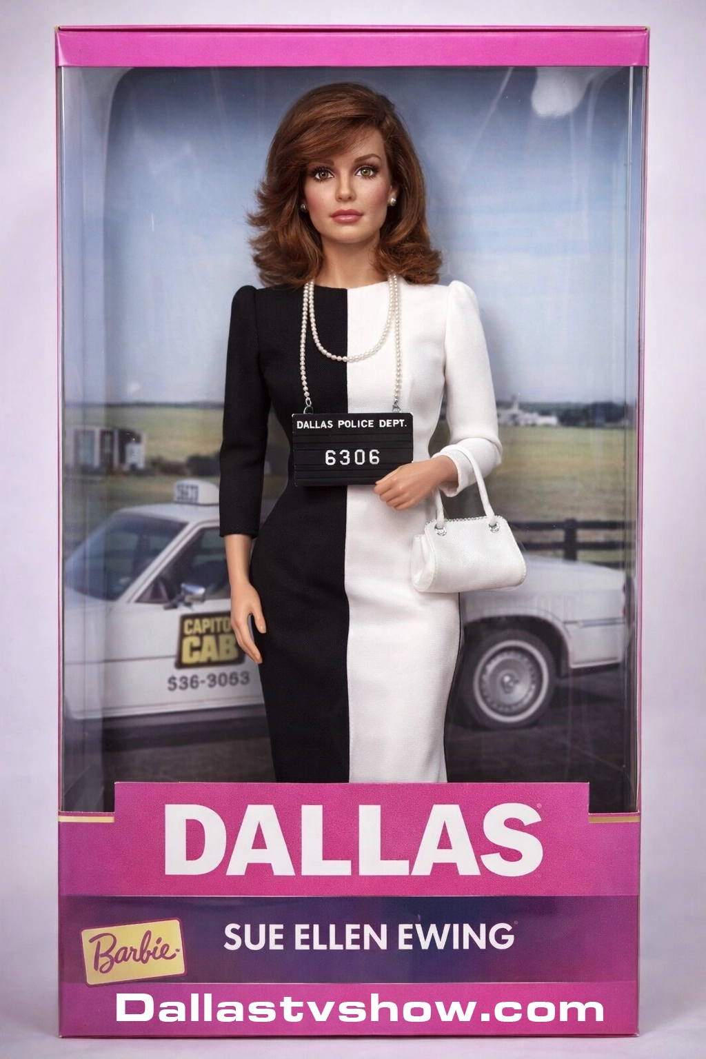 Sue Ellen Ewing Barbie doll