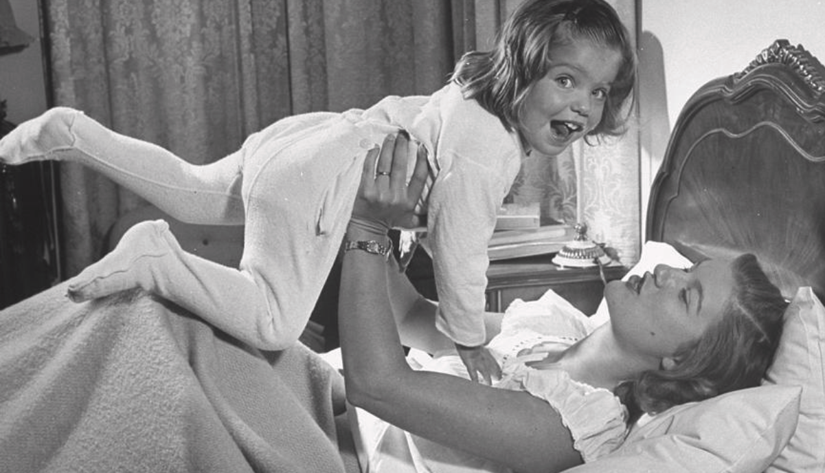 Barbara Bel Geddes family photo