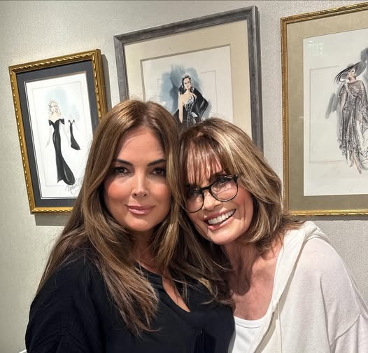 Linda Gray family portrait