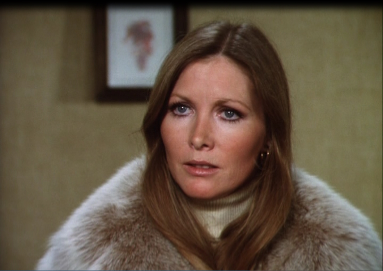 Donna Krebbs at Southfork Ranch in Dallas TV series