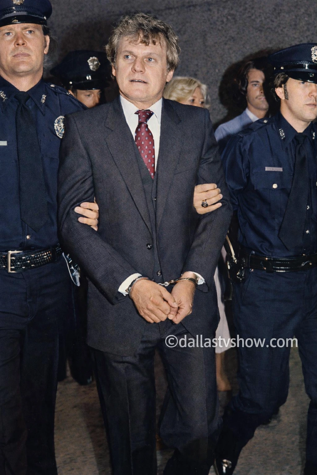 Cliff Barnes arrested for shooting JR Ewing